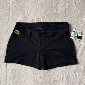 NWT Dereon Black Logo Shorts – Y2K Glam Streetwear